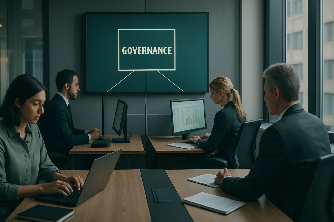 The four Solvency II key functions tracked in Solvency II reporting software The four Solvency II key functions tracked in Solvency II reporting software