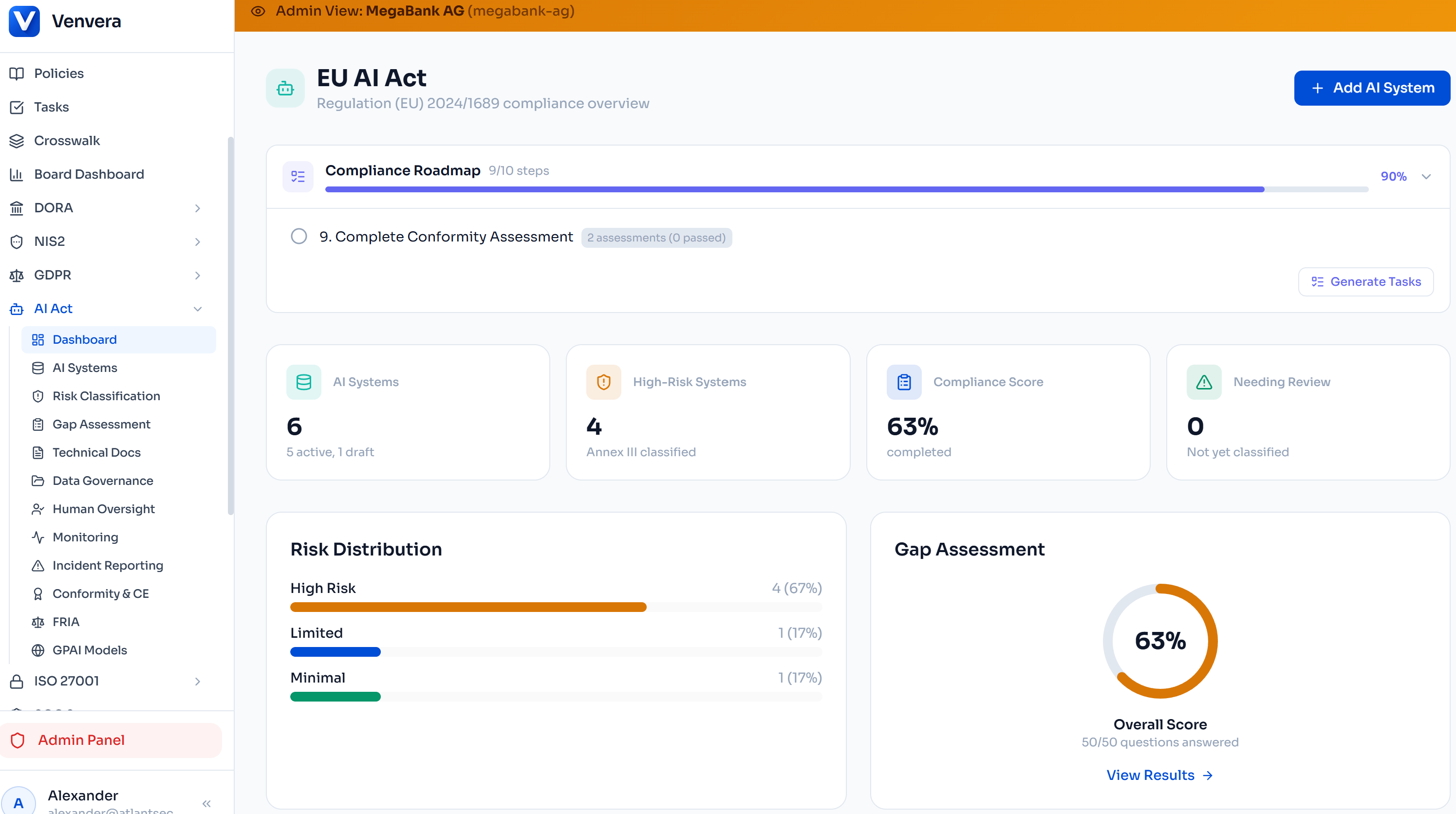 EU AI Act Conformity Assessments for High-Risk AI in Financial Services