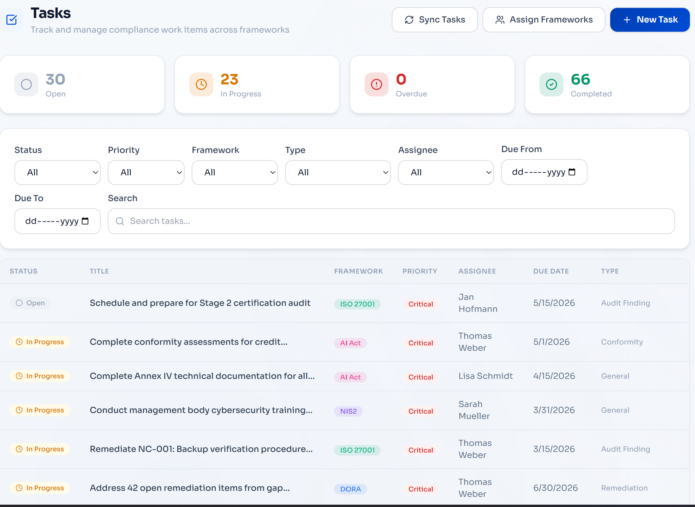 compliance-task-management-saas-venvera